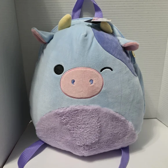 NEW Cute Plush Cow Backpack - Picture 1 of 4